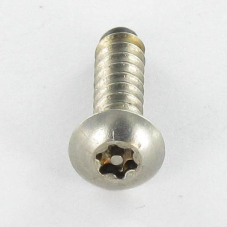1 x Tornillo chapa Seguridad Inoxidable A2 cabeza cilíndrica TORX T15 con tetón 4.2X25