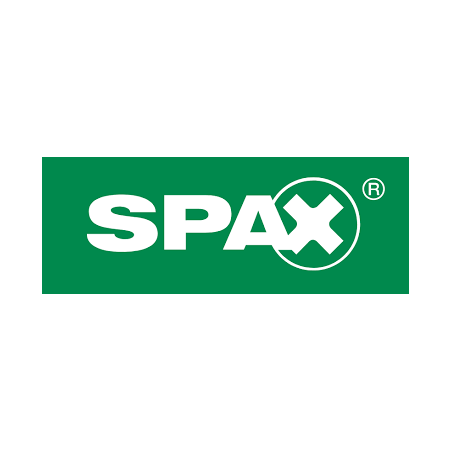 1 x Spax Tornillo madera cabeza fresada/testa svasat Pozi PZ4 4X50 roscado total 4CUT Inoxidable A2
