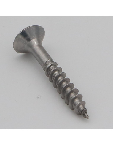 1 x Tornillo madera aglomerado Inoxidable A2...