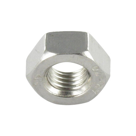 1 x Tuerca hexagonal M8 paso fino paso de 100 Inoxidable A2
