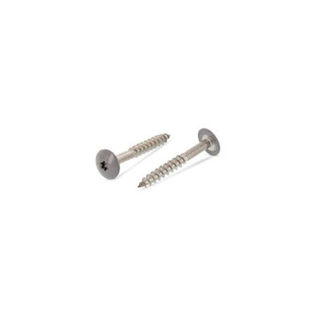 1 x Tornillo de fachada TORX T20 5.5X32 diámetro de cabeza: 12.3 Inoxidable A2 RAL7037