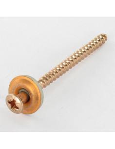 Tornillo de cresta cabeza fresada abombada Pozi...