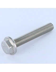Tornillo metales cabeza hexagonal resalto liso M8X60...