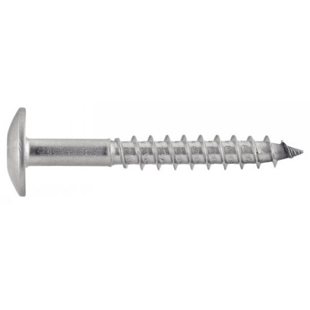 1 x Tornillo de fachada TORX T20 5.5X50 diámetro de cabeza: 12.3 Inoxidable A2