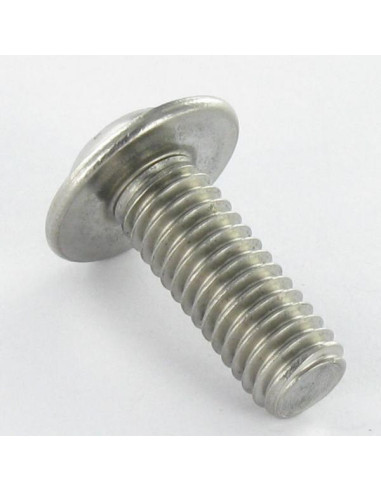 1 x Tornillo metales cabeza abombada resalto...