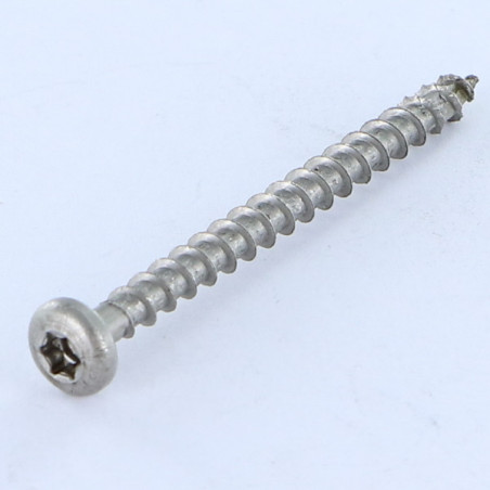 1 x Spax Tornillo madera cabeza redonda T-STAR+ TORX T20 4X40 Inoxidable A2