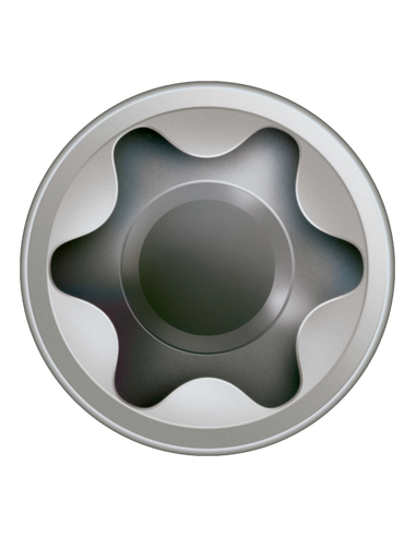1 x Spax Tornillo terraza cabeza cilíndrica...