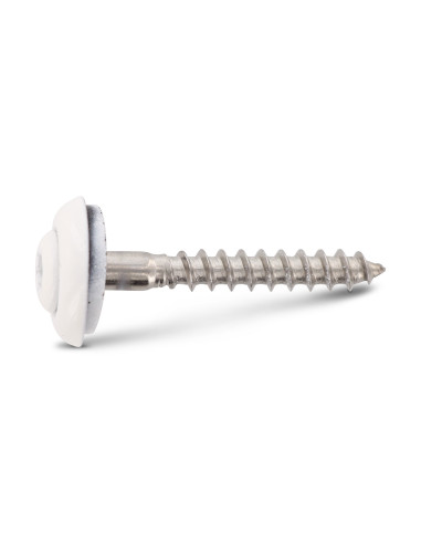 1 x Tornillo de cresta cabeza fresada abombada...