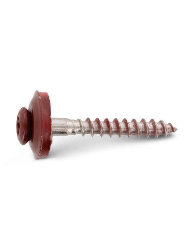1 x Tornillo de cresta cabeza fresada abombada...
