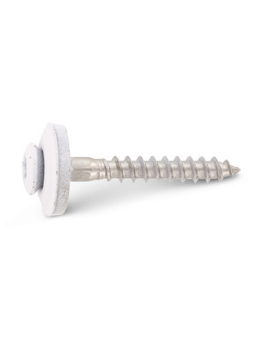 1 x Tornillo de cresta cabeza fresada abombada...