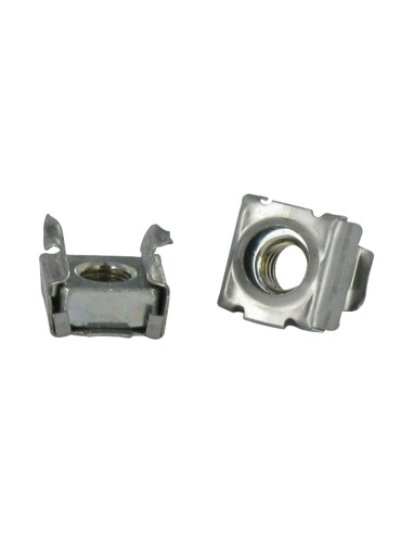 1 x Tuerca Inox Jaula Inox M6 grosor chapa 1.2...