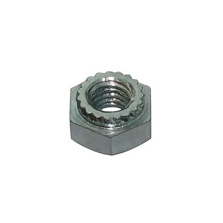 1 x Tuerca hexagonal para chapa M12 Inoxidable A2 grosor chapa 3