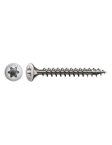 1 x Spax Tornillo madera cabeza fresada...