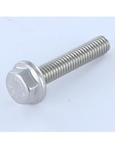 Tornillo metales cabeza hexagonal resalto liso M8X25...
