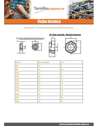 1 x Tuerca hexagonal con TRAGAMONEDAS...