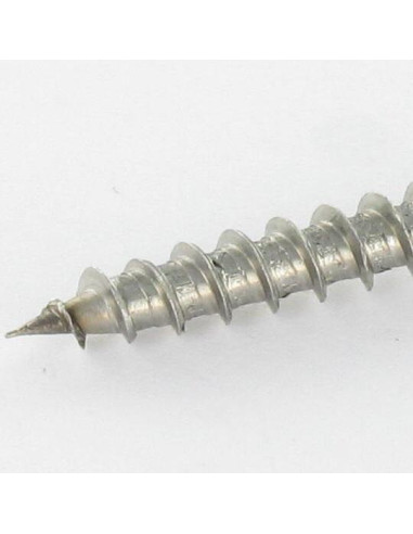 1 x Tornillo madera aglomerado Inoxidable A2...