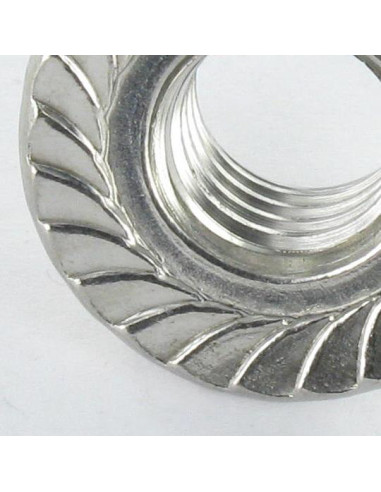 1 x Tuerca hexagonal Inoxidable A2 resalto...