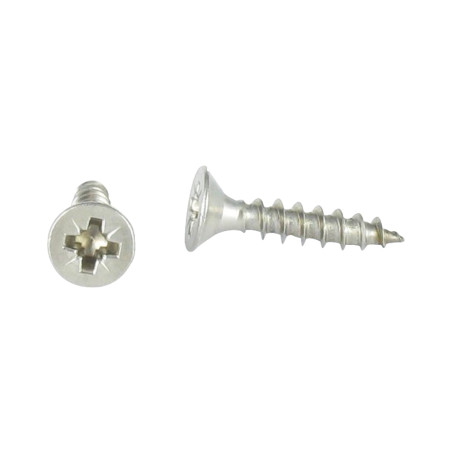 1 x Tornillo madera aglomerado Inoxidable A2 roscado parcial cabeza fresada/testa svasat Pozi 5X60