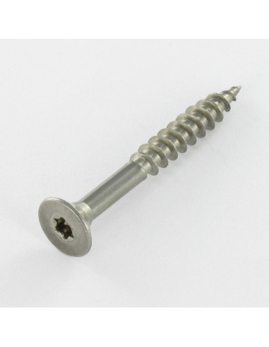1 x Tornillo madera aglomerado Inoxidable A2...