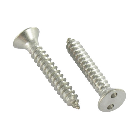 1 x Tornillo chapa Seguridad cabeza fresada/testa svasat SNAKE EYES 4.8X38 Inoxidable A2