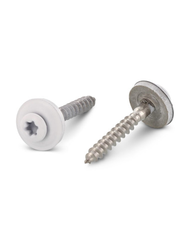 1 x Tornillo de cresta cabeza fresada abombada...