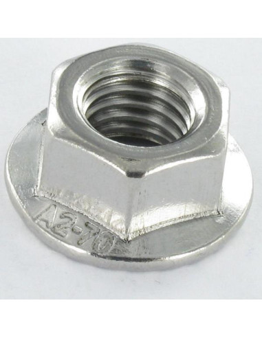 1 x Tuerca hexagonal Inoxidable A2 resalto...