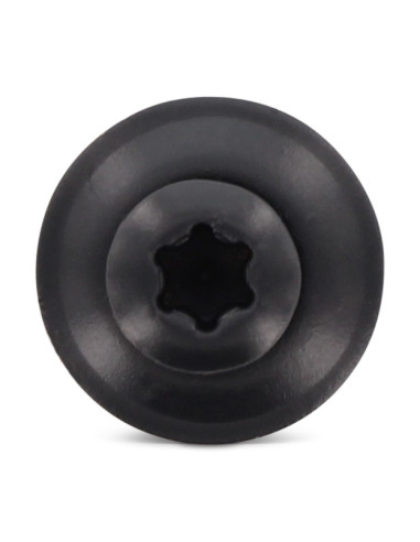 1 x Tornillo de cresta cabeza fresada abombada...