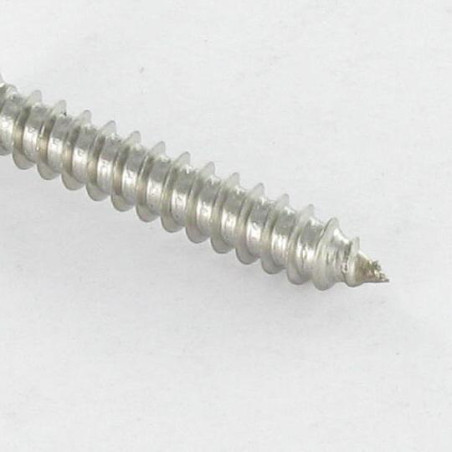 1 x Tornillo madera aglomerado cabeza fresada/testa svasat ranura 4X25 Inoxidable A2