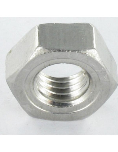 1 x Tuerca hexagonal para soldar Inoxidable A2 M4