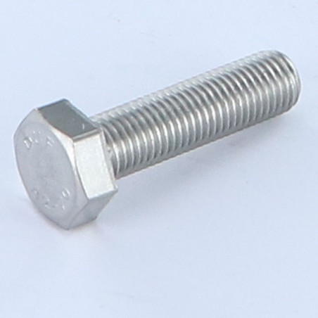 1 x Tornillo metales cabeza hexagonal M8X50 paso fino paso de 100 Inoxidable A2