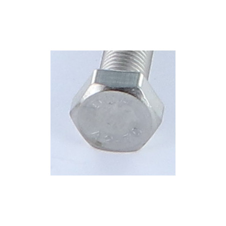 1 x Tornillo metales cabeza hexagonal M8X50 paso fino paso de 100 Inoxidable A2