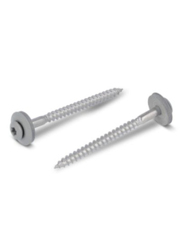 1 x Tornillo de cresta cabeza fresada abombada...
