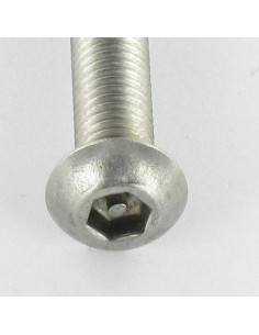 Tornillo metales Seguridad Cabeza Abombada con Hueco... 2
