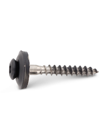 1 x Tornillo de cresta cabeza fresada abombada...