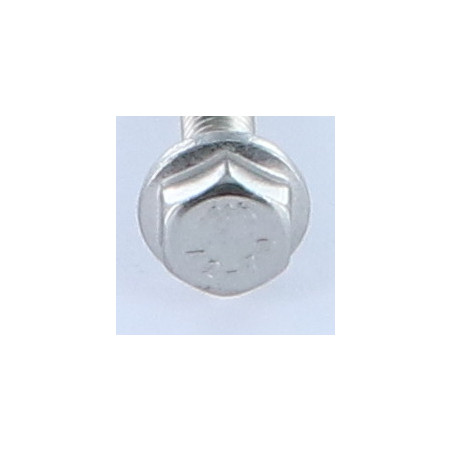 1 x Tornillo metales cabeza hexagonal resalto liso M6X20 Inoxidable A2