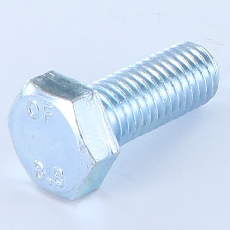 1 x Tornillo metales cabeza hexagonal M14X30 Clase 8.8 Bicromato