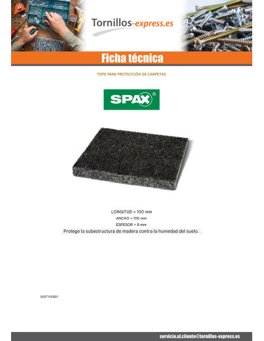 1 x Lote de 20 Almohadillas de protección de...