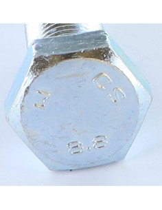 Tornillo metales cabeza hexagonal M22X40 Clase 8.8 Acero... 2