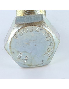 Tornillo metales cabeza hexagonal M16X35 Clase 8.8 Acero... 2