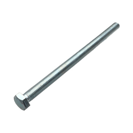 1 x Tornillo metales cabeza hexagonal M16X25 Clase 8.8 Acero cincado blanco