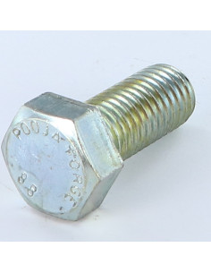 Tornillo metales cabeza hexagonal M12X20 Clase 8.8 Acero...