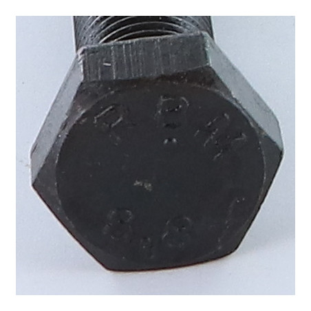 1 x Tornillo metales cabeza hexagonal M18X50 Clase 8.8 Acero bruto