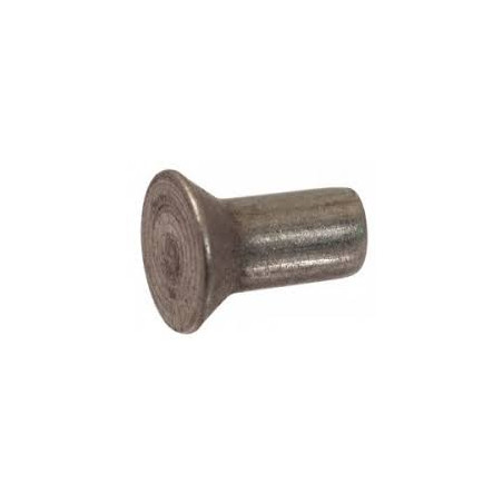 1 x Remache macizo cabeza fresada/testa svasat Inoxidable A2 2X8