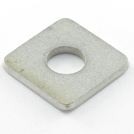1 x Arandela cuadrada para construcción madera M16 17,5X50X5 Inoxidable A2