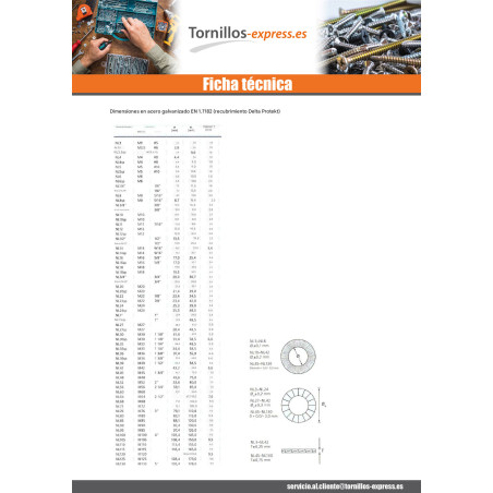 1 x Arandela NORD-LOCK ® M14 Inoxidable A4