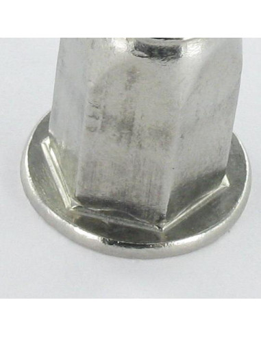 1 x Tuerca remachable Inox cabeza plana...