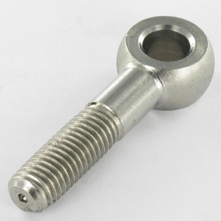 1 x Tornillo metales con ojo M10X50 ojo 10 Inoxidable A2