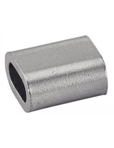 Manguitos para Cable diámetro 3 Cobre niquelado