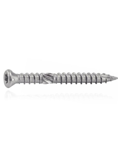 1 x Tornillo terraza doble roscado cabeza...