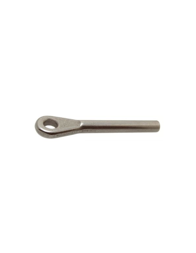 1 x Punta con remachable con ojo Inoxidable A4...